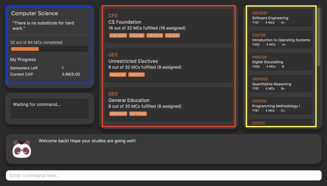 app screenshot ui components highlighted